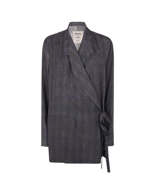 Uma Wang Blue 'Khloe' Jacket