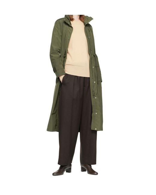 Mackage Green Magdelena Long-Sleeve Coat