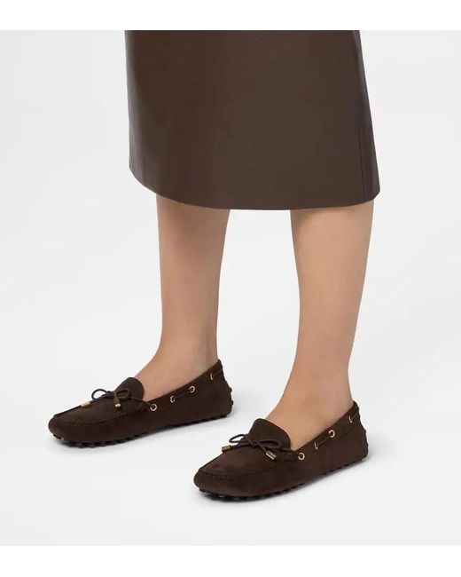 Tod's Brown Gommino Loafers