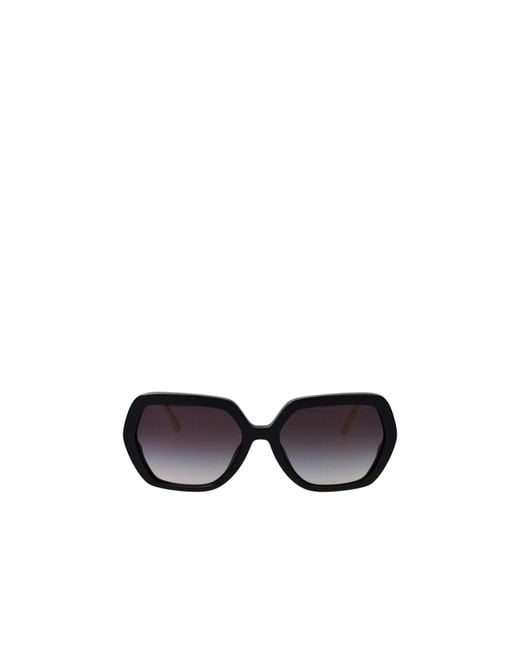 Dolce & Gabbana White Full Frame Sunglasses