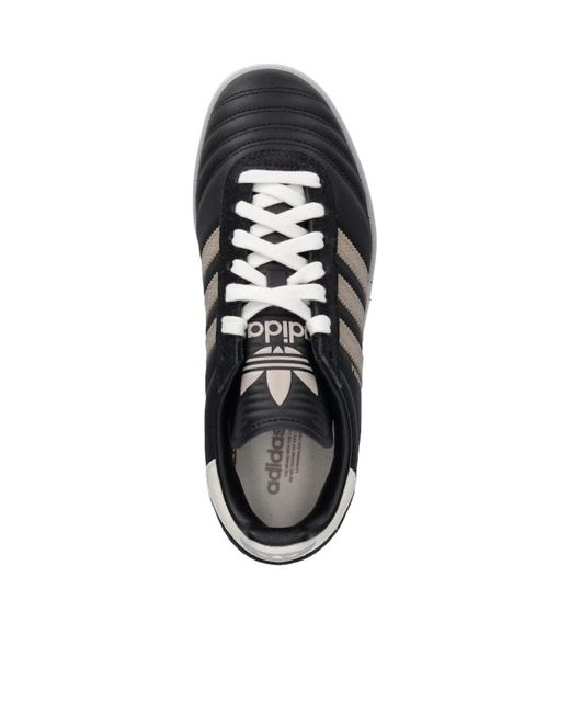 Adidas Originals Black Samba Jp Lace-Up Sneakers for men