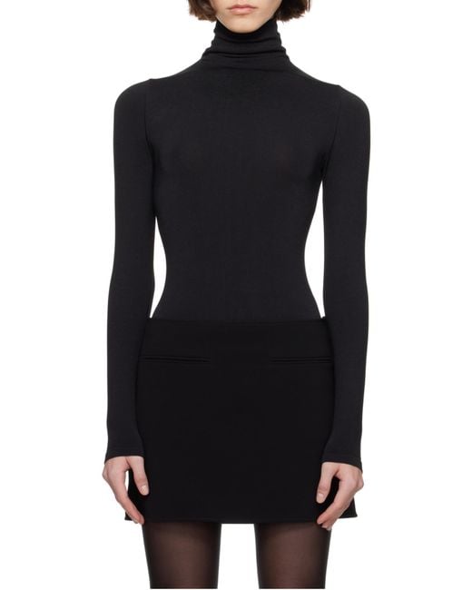 Wolford Black Colorado Bodysuit