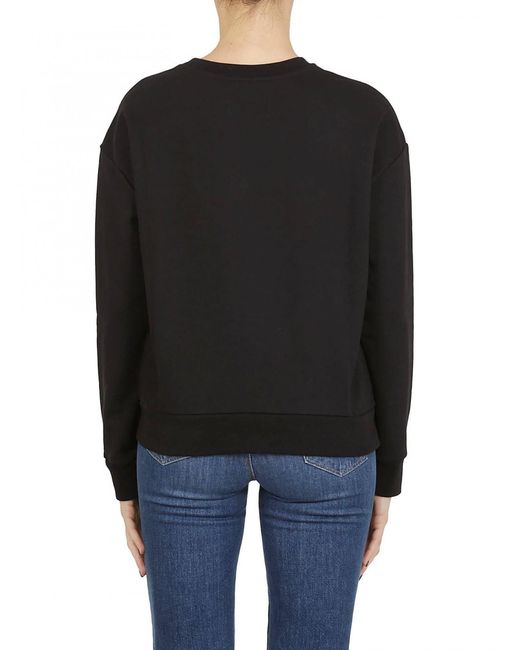 Iceberg Black Logo Print Sweater