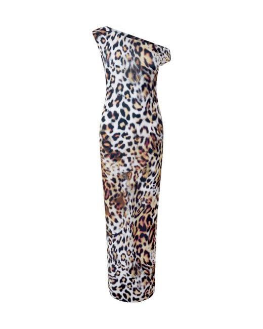 Norma Kamali White Strapless Midi Dress