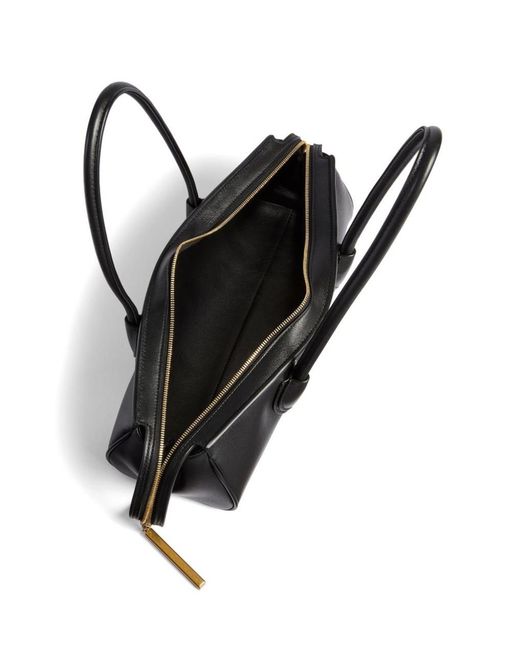 Khaite Black Donna Soft Tote Bag