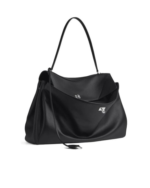 Balenciaga Black Rodeo Xl Handbag for men