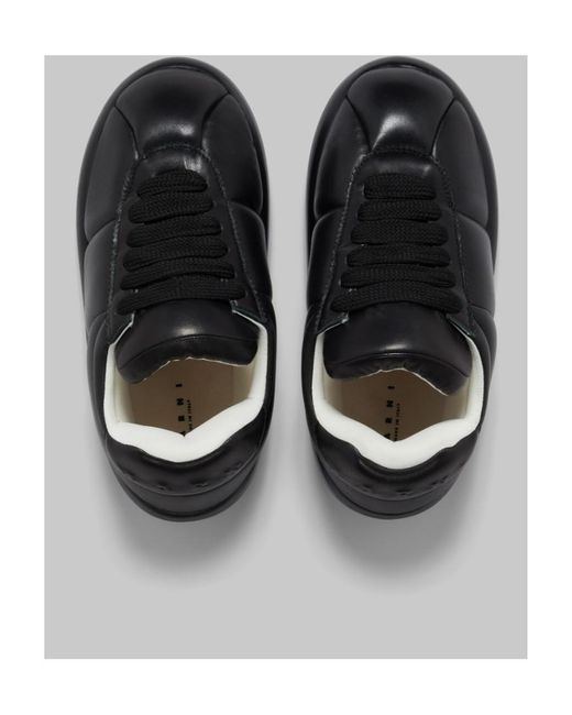 Marni Black Tie Low Upper Board Shoes for men