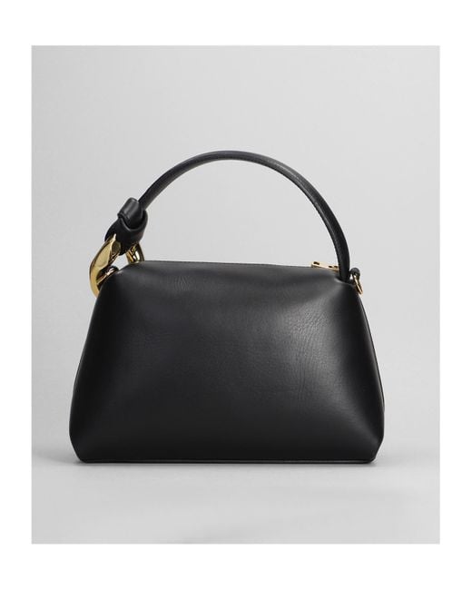 J.W. Anderson Black Jw Anderson Logo Debossed Top Handle Bag