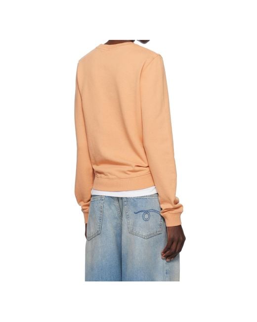 Maison Kitsuné Blue Fox Head Patch Regular Sweatshirt