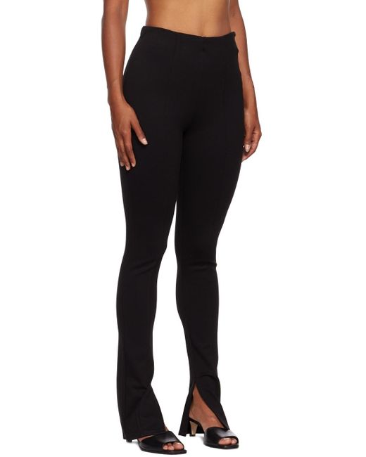 Anine Bing Black Max High-Rise Skinny Trousers