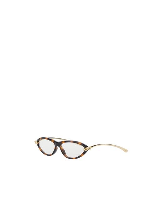 Bottega Veneta White Full-Frame Sunglasses