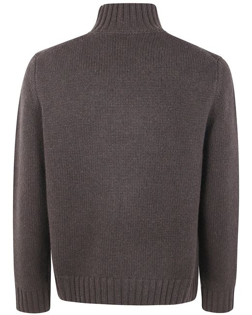 Studio Nicholson Gray Loris High-Neck Sweater for men