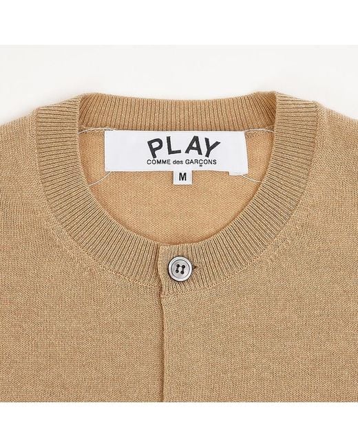 Comme des Garçons Natural Long-Sleeve Cardigan for men