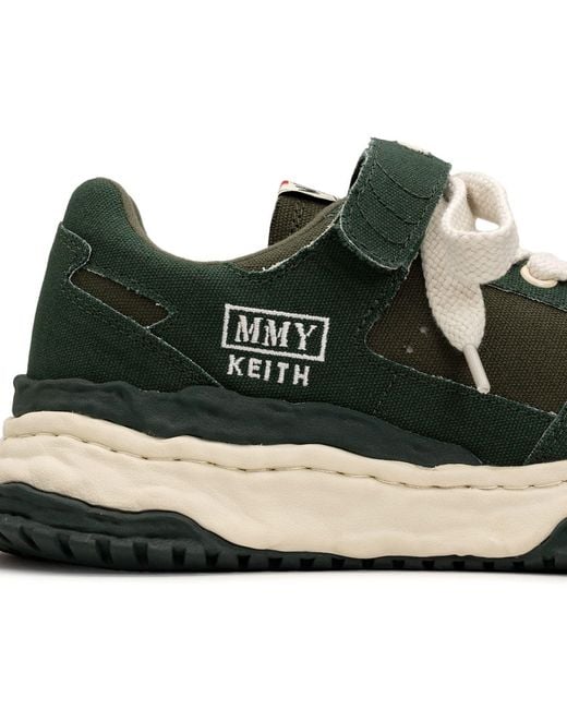 Maison Mihara Yasuhiro Green Keith Sneakers for men