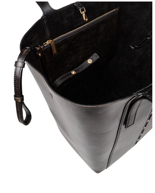 Golden Goose Deluxe Brand Black Double Handle Shoulder Bag