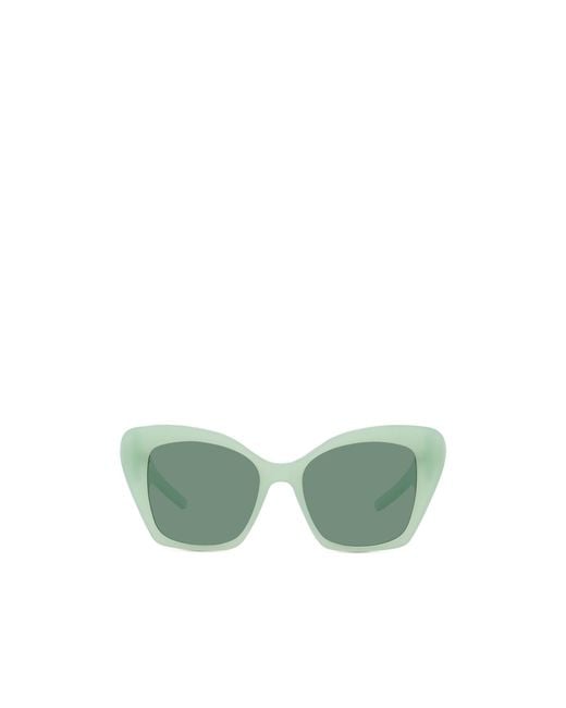 Givenchy Green Eyewear Cat Eye Frame Sunglasses
