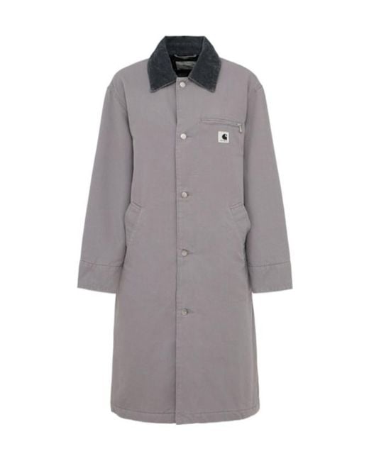 Carhartt Gray Long Casual Jacket