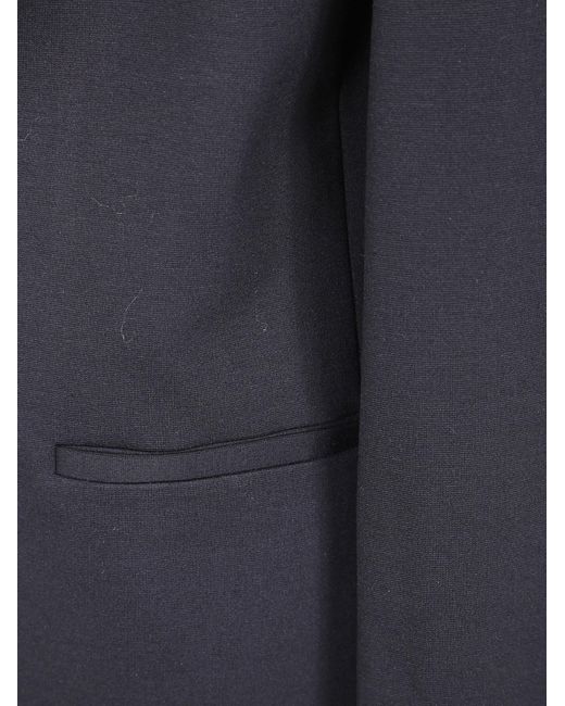Twinset Blue Single-Breasted Blazer