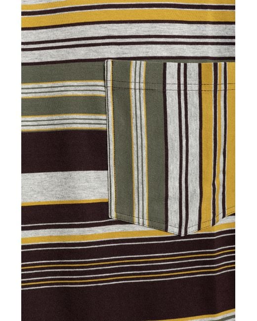 Dries Van Noten Multicolor Striped T-Shirt for men