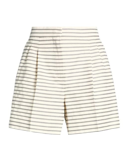 Max Mara Natural Striped Skort