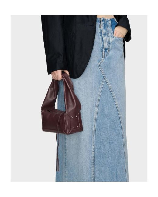 Maison Margiela Purple East West Small Box Bag