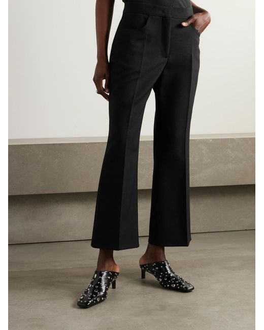 Jil Sander Black Nine-Cent Bell Bottoms