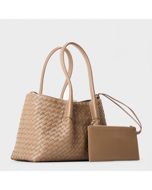 Bottega Veneta Natural Tote Bag