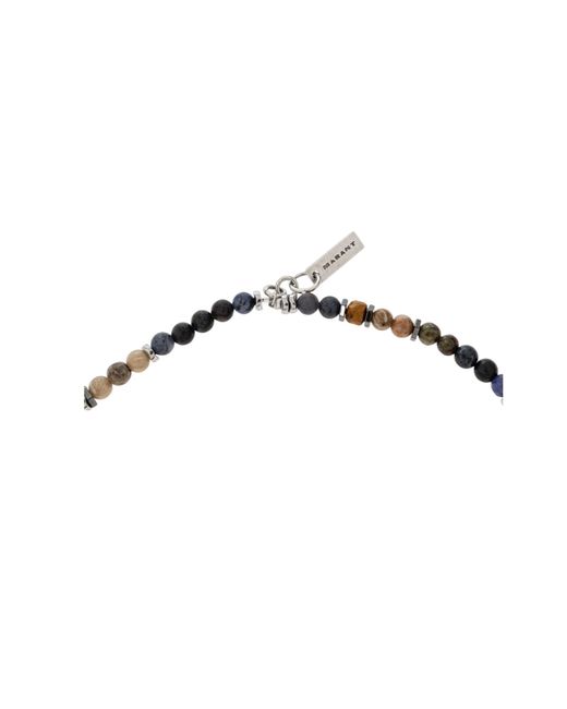 Isabel Marant Metallic Beaded Bracelet for men