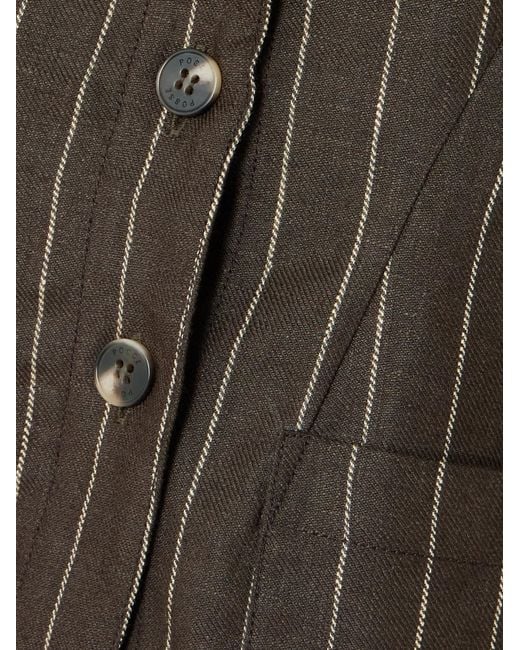Posse Green Single-Breasted Vest