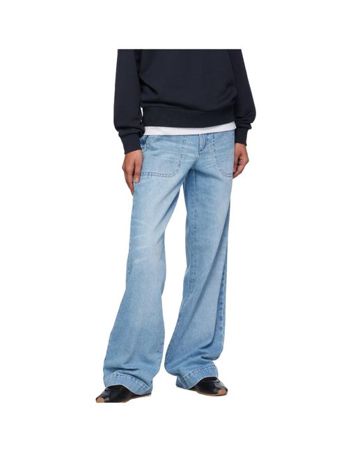 A.P.C. Blue Jeans With Belt Loops