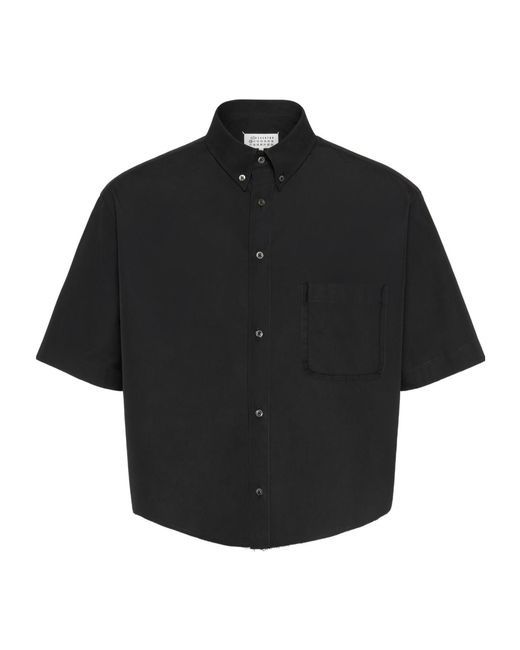 Maison Margiela Black Cotton Shirt for men