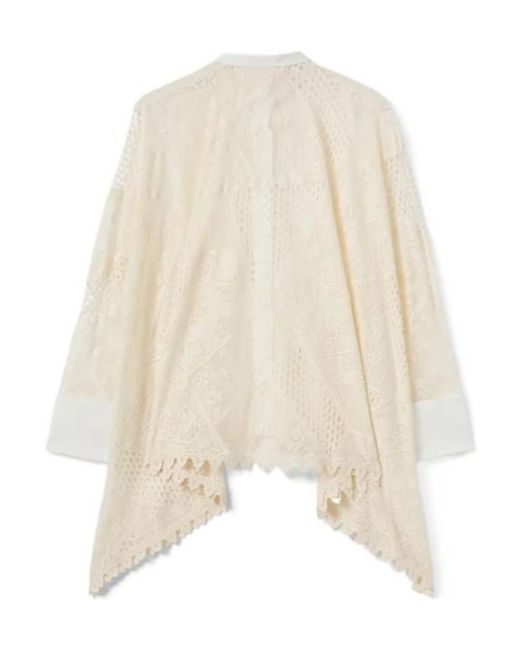 LaDoubleJ Natural La Doublej Lacey Foulard Shirt