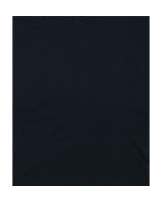 Emporio Armani Blue Eagle Embroidered Polo Shirt for men