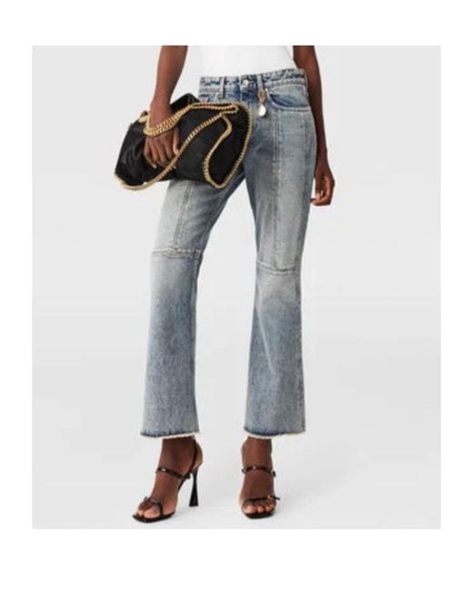 Stella McCartney Blue Flared Jeans