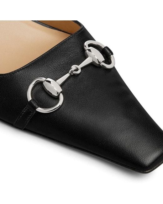 Gucci Black Vittoria Pumps