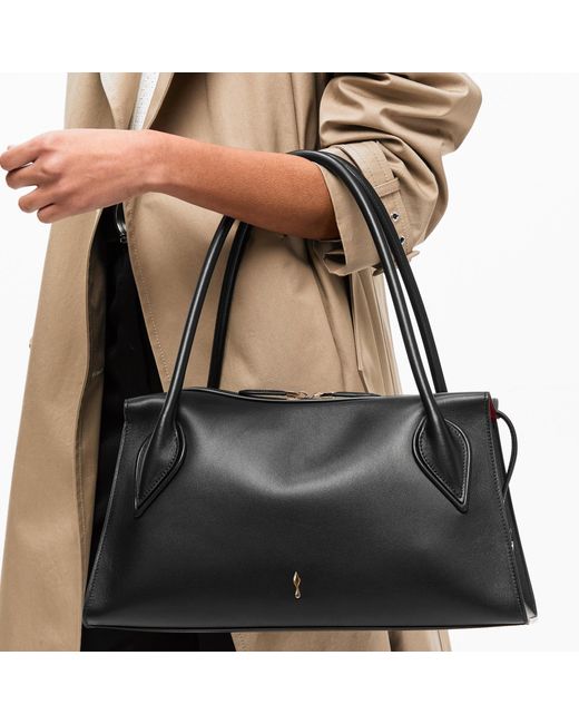 Christian Louboutin Black Medium Plain Shoulder Bag