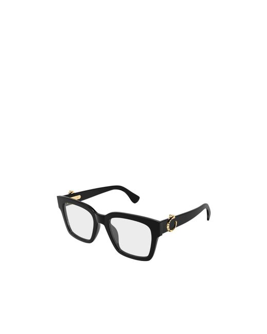Cartier White Square Frame Glasses