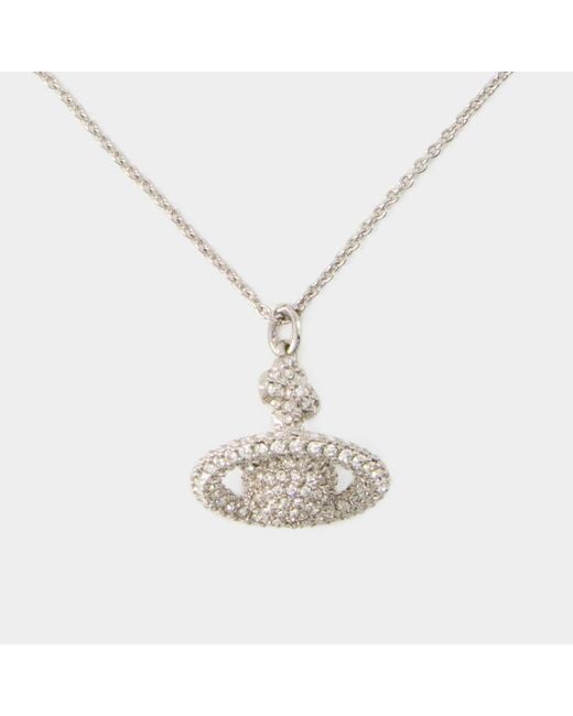 Vivienne Westwood White Pendant Necklace