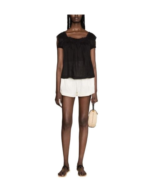 Doen Black Aphra Blouse