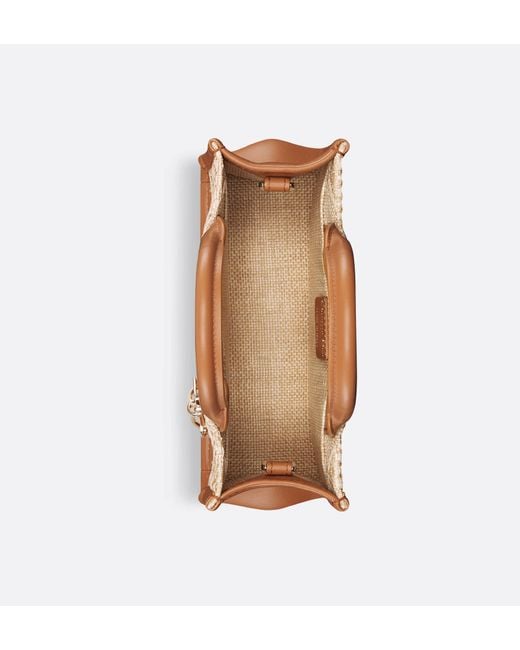 Dior Brown Mini Book Tote