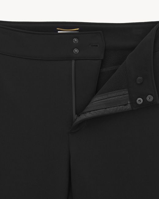Saint Laurent Black Slim-Fit Ski Pants