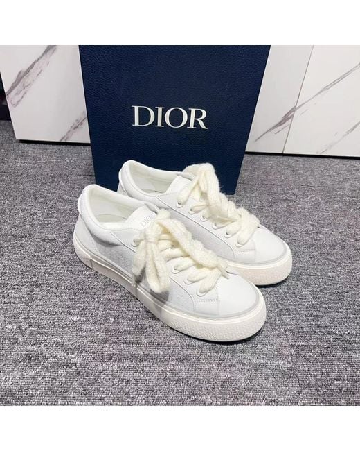Dior White B33 Sneakers for men