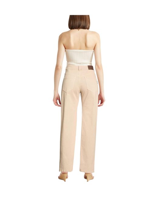 Brunello Cucinelli Natural Denim Trousers