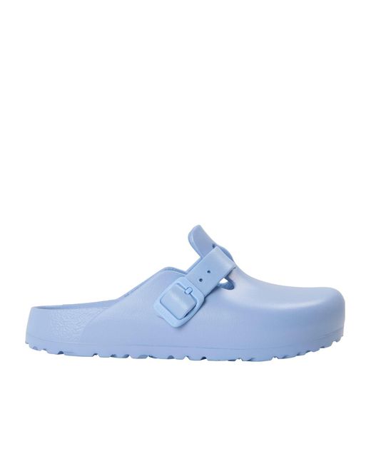 Birkenstock Blue Simple Slippers