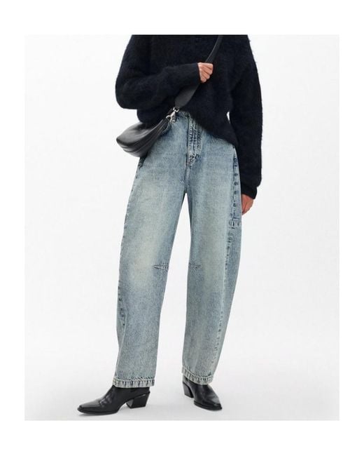 Rag & Bone Blue Belt Loop Jeans