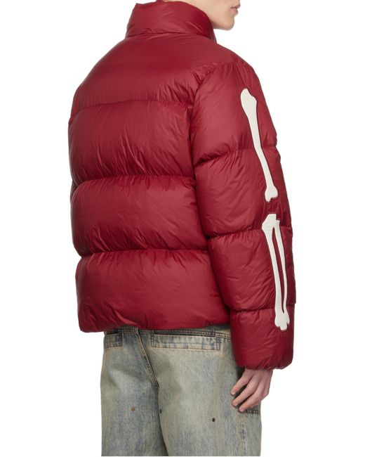 Amiri Red Bones Down Jacket for men