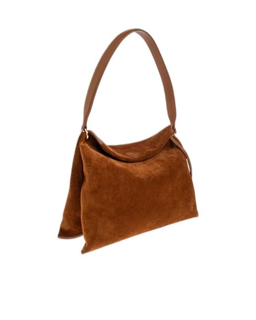 Wandler Brown Penelope Small Shoulder Bag