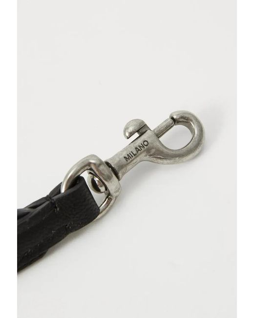 Moschino Black Adjustable Strap Shoulder Bag