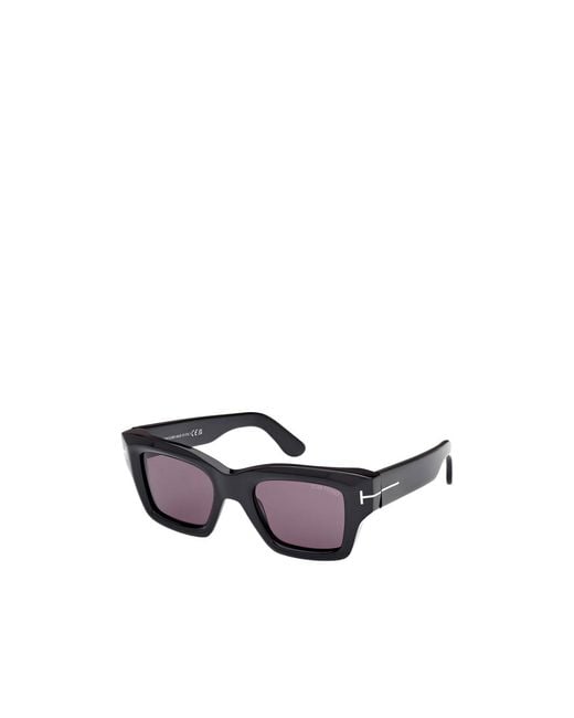 Tom Ford White Eyewear Ilias Square Frame Sunglasses for men