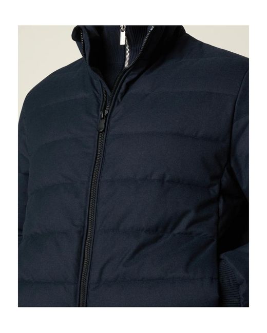 Save The Duck Blue Puffer Jacket Mod. Herbie for men